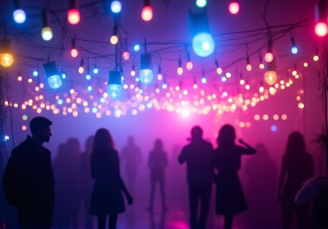LED decorative lighting party ambiance